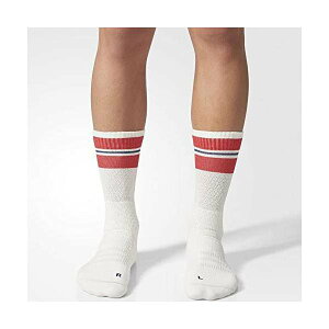 アディダス(adidas) NY ID PW クルーソックス EAY89 CE8387 チョークホワイト/スカーレット/タルク
