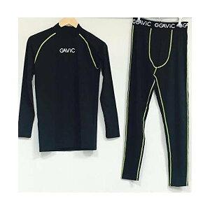 �K�r�b�N(GAViC) �����C���i�[�㉺�Z�b�g �R���v���b�V���� GA8392 BLK �u���b�N