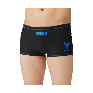 アリーナ(arena) 水着 練習用 スパッツショートレッグ ボーイズ SAR-4110J ブラック×ブルー