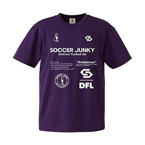 サッカージャンキー(soccer junky) ALL SJ+1 プラクティスシャツ SJ21115 62パープル フットサル