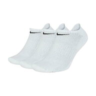 ナイキ(Nike) 3足組 エブリデー クッション ノーショーソックス SX7673-100 ホワイト 25-27cm