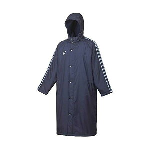 アシックス(ASICS) サッカー・フットサル ボアロングコート XSW220 メンズ ネイビー