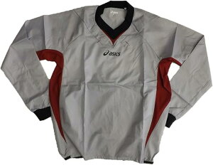 アシックス(ASICS) ピステトップ ピステ ウインドブレーカー XSW04C 12:ブライトシルバー XOサイズ