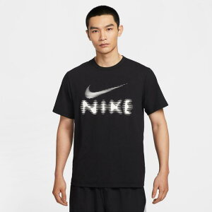 �i�C�L(NIKE) Dri-FIT UV �n�C�o�[�X �o�[�T�^�C�� T�V���c HQ7988-010 �u���b�N