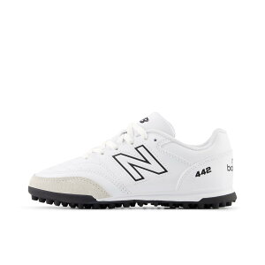 �j���[�o�����X(New Balance) �T�b�J�[�X�p�C�N �W���j�A 442 v2 Academy TF JNR W WHITE(WT2) JS43T