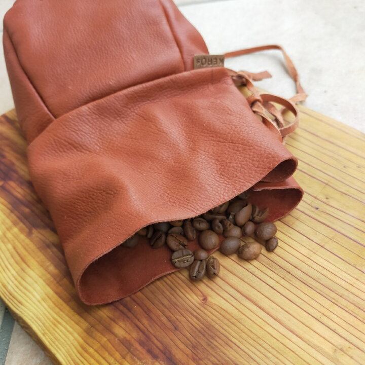 楽天市場】【天然トナカイ革】コーヒービーンバッグ コーヒー豆入れ  