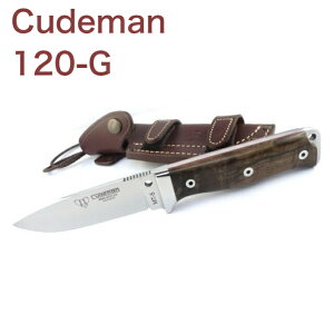 クードマン 120-G MT5 サバイバルナイフ ウォールナット Cudeman 120G N695 Bohler フルタング ブッシュクラフト