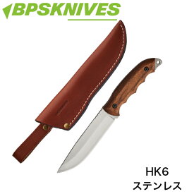 【BPS KNIVES】 HK6 SSH ステンレス ウクライナ産 フルタング フルタング ブッシュクラフトナイフ BPS ナイフ