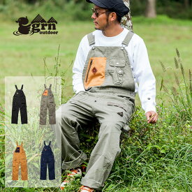 【最大44倍&10%OFFクーポン!!】grn outdoor HIASOBI CAMPER BIG BEN OVERALL ジーアールエヌアウトドア ヒアソビ キャンパー ビッグ ベン オーバーオール つなぎ サロペット アウトドア