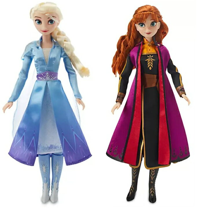 楽天市場】アナと雪の女王 2 エルサ & アナ 人形 フィギュア 