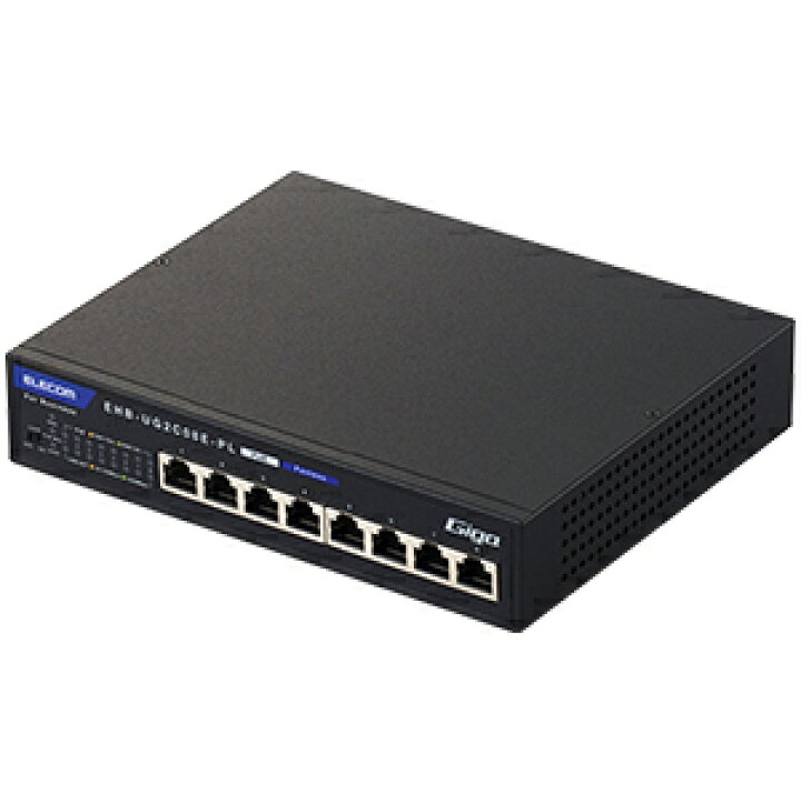 楽天市場】EHB-UG2C08E-PL【新品】エレコムELECOM ギガビット1000BASE 