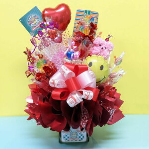 お菓子 ブーケ 花束 キャンディーブーケ 【クールフルールバスブーケ】 キャンディブーケ あす楽 誕生日 お祝い プレゼント 発表会 記念日 結婚 開店祝 出産祝 楽屋見舞い サプライズ スマ