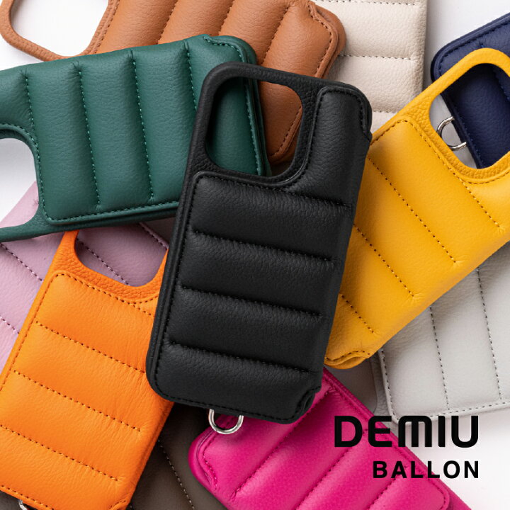 楽天市場】【公式ショップ】 DEMIU デミュウ BALLON バロン 背面 手帳 
