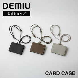 【DEMIU公式】 DEMIU × GLR （グリーンレーベル） コラボ カードホルダー ケース ストラップ ギフト対応 CARD HLDR