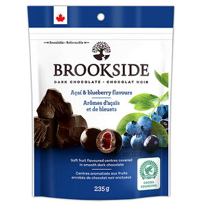 【1袋】ブルックサイド ダークチョコレート アサイー&ブルーベリー 235g【メール便配送(ポスト投函)、代引不可】