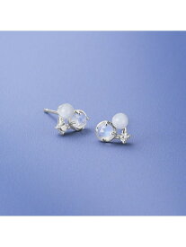【Summer Collection】K10ホワイトゴールド ピアス Canal 4℃ カナルヨンドシー アクセサリー・腕時計 ピアス【送料無料】[Rakuten Fashion]