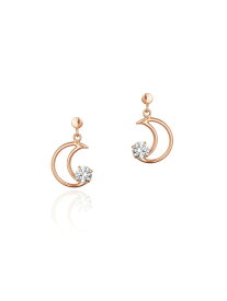 K10ピンクゴールド ピアス Canal 4℃ カナルヨンドシー アクセサリー・腕時計 ピアス ピンク【送料無料】[Rakuten Fashion]