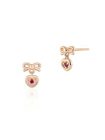 【7月誕生石】K10ピンクゴールド ピアス Canal 4℃ カナルヨンドシー アクセサリー・腕時計 ピアス ゴールド【送料無料】[Rakuten Fashion]