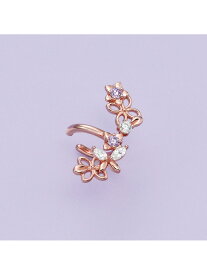 【Spring Collection】シルバー フラワー イヤーカフ Canal 4℃ カナルヨンドシー アクセサリー・腕時計 イヤリング・イヤーカフ ゴールド【送料無料】[Rakuten Fashion]