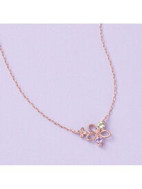 【Spring Collection】K10ピンクゴールド フラワー ネックレス Canal 4℃ カナルヨンドシー アクセサリー・腕時計 ネックレス ゴールド【送料無料】[Rakuten Fashion]