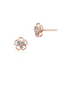 K10ピンクゴールド ピアス Canal 4℃ カナルヨンドシー アクセサリー・腕時計 ピアス ゴールド【送料無料】[Rakuten Fashion]