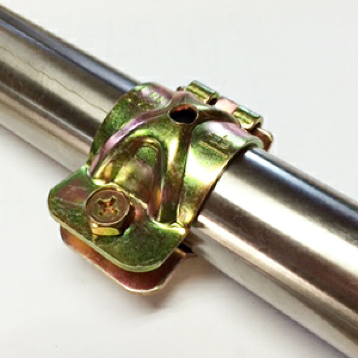 楽天市場】【単クランプ】19mm クランプ 金物 ジョイント 単管パイプ 
