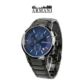 腕時計 ビジネス クロノグラフ 防水 スーツEMPORIO ARMANI エンポリオアルマーニ AR11215 時計 メンズ RENATO クオーツ グレー カジュアル 並行輸入品