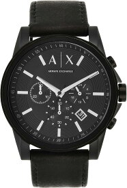 腕時計 メンズ ブラック シンプル A|X アルマーニエクスチェンジ Armani Exchange AX2098 OUTER BANKS