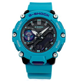 カシオ 腕時計 メンズ ブルー ブラック G-SHOCK Gショック クオーツ デジタル アナログ アナデジ CASIO GA-2200-2A