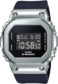 腕時計 メンズ シルバー ブラック CASIO カシオ G-SHOCK スクエアデザイン GM-S5600-1 並行輸入品