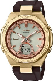 カシオ 腕時計 メンズ ブラック ゴールド CASIO G-ショック MSG-B100MV-5A G-MS ソーラー
