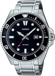 �J�V�I �r���v CASIO STANDARD MDV-107D-1A1 �V���o�[ �u���b�N �����Y CASIO