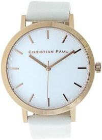 クリスチャンポール 腕時計 レディース レザー ホワイト ゴールド メンズ ロウ Christian Paul RWR4303