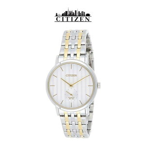 腕時計 シンプル 防水 スモールセコンドCitizen シチズン BE9174-55A クォーツ アナログ シルバー メンズ ビジネス カジュアル 新生活 並行輸入品