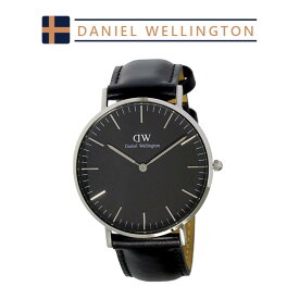 ダニエルウェリントン 腕時計 メンズ ブラック シンプル Daniel Wellington クラシック DW00100145 並行輸入品