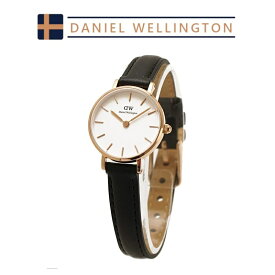 ダニエルウェリントン 腕時計 レディース ブラック ホワイト Daniel Wellington Classic Petite Sheffield クラシック シェフィールド ペティット DW00100443 並行輸入品
