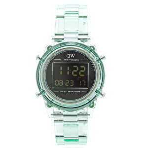 �_�j�G���E�F�����g�� �r���v Retro Digital DW00100763 ���C�g�O���[�� �u���b�N 36mm ���f�B�[�X Daniel Wellington