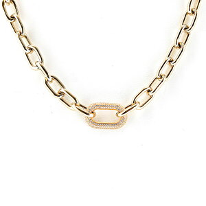 �_�j�G���E�F�����g�� �l�b�N���X Crystal Link Necklace DW00400589 �S�[���h ���f�B�[�X Daniel Wellington