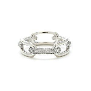 ダニエルウェリントン 指輪 Crystal Link Ring DW00400622 シルバー 66号(日本サイズ 25号) 並行輸入品 メンズ レディース Daniel Wellington
