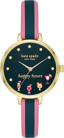 ケイトスペード 腕時計 レディース METRO ネイビーマルチ ピンク KSW1630 Kate spade