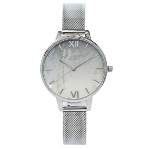�I���r�A�o�[�g�� �r���v OB16US67 �V���o�[ �z���C�g ���f�B�[�X Olivia Burton