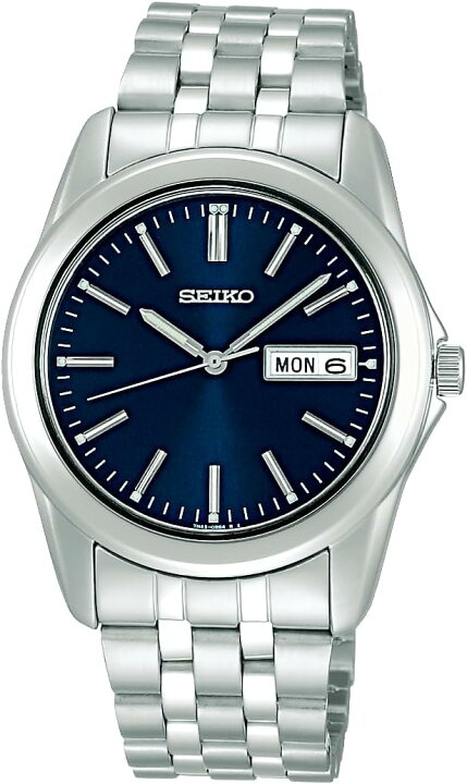 楽天市場】セイコー 腕時計 メンズ SEIKO SELECTION ネイビー シルバー 