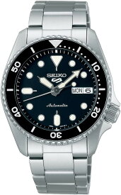 セイコー 腕時計 ブラック シルバー SEIKO5 ファイブ SRPK29K1 自動巻き メンズ SEIKO