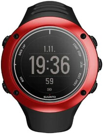 スント 腕時計 メンズ ブラック レッド デジタル GPS ランニング 登山 SUUNTO SS019211000 並行輸入品