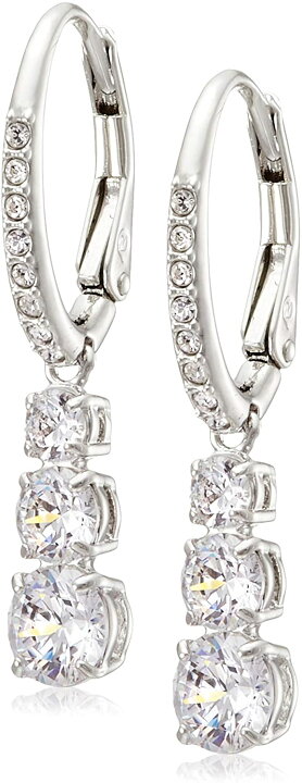 楽天市場】ピアス フープピアス リングピアスSWAROVSKI スワロフスキー 