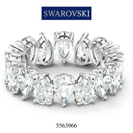 スワロフスキー 指輪 レディース シルバー シンプル 13号 5563966 並行輸入品