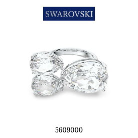スワロフスキー 指輪 レディース シルバー シンプル SWAROVSKI 11-12号 5609000 並行輸入品