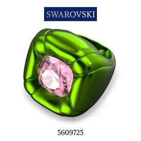 スワロフスキー 指輪 レディース グリーン ピンク SWAROVSKI 1号 5609725 並行輸入品