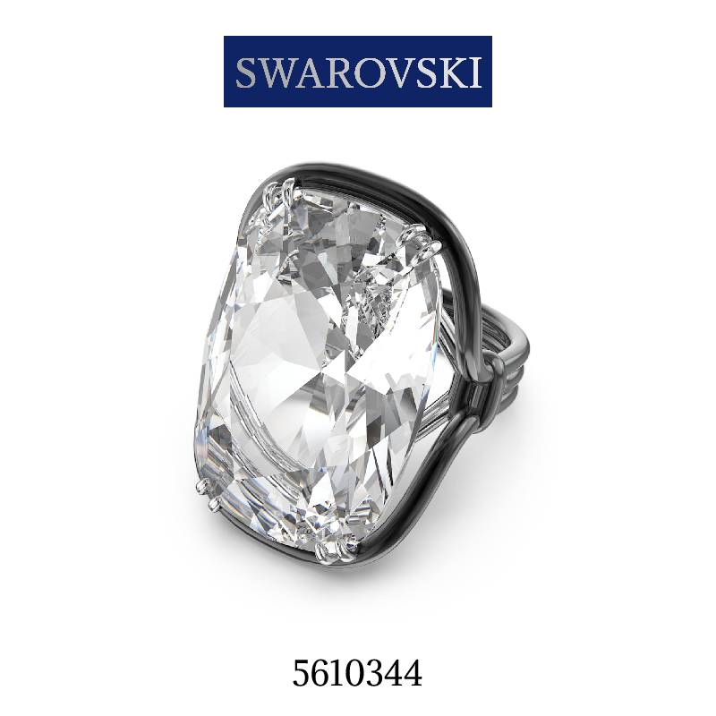 スワロフスキー 指輪 レディース シルバー シンプル SWAROVSKI 11-12号 5610344 並行輸入品