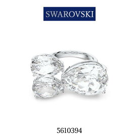 スワロフスキー 指輪 レディース シルバー シンプル SWAROVSKI 9-10号 5610394 並行輸入品
